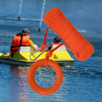 Аксессуары для спасательной веревки, аварийный шнур, переносная плавающая веревка для рафтинга, подледной рыбалки, плавания на каяках и каноэ.