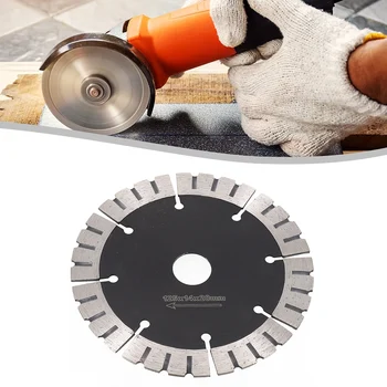 Алмазный отрезной диск С сегментным пильным диском диаметром 125 мм 20 мм для бетона Мрамора Керамики Угловая шлифовальная машина Аксессуары для инструментов