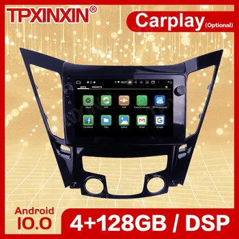 Беспроводной автомобильный стереоприемник Carplay Android 10.0 для Hyundai Sonata 8 2011 2012 2013 2014 Радио Аудиомагнитофон Плеер головного устройства