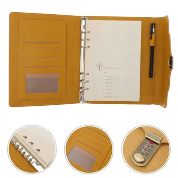 Блокнот с замком, личный дневник с замком, многоразовый офисный блокнот формата А5, блокноты с паролем, имитация ежедневного планирования