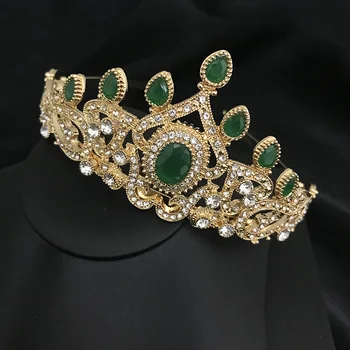 Винтажный дизайн бренда, платье в королевской хрустальной короне, свадебная корона, драгоценности, диадемы и короны для невесты, женские аксессуары для волос