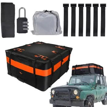 Водонепроницаемый автомобильный багажник, грузовой бокс на крыше, дорожная сумка для внедорожника, Водонепроницаемый грузовой багаж для пикапа, автомобильные аксессуары