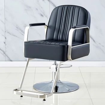 Вращающиеся парикмахерские кресла для спа салона Эргономичные кресла для ухода за лицом парикмахера Салонная стойка регистрации Cadeira Barbeiro Furniture SR50BC