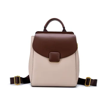 Высококачественная Многофункциональная Кожаная сумка Chikage Нишевого дизайна, Рюкзак Для путешествий Большой емкости, Студенческий Школьный рюкзак Большой емкости