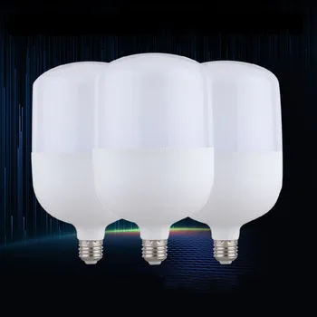 Высококачественная Светодиодная Лампа E27 220V 10W 20W 30W 40W 50W 60W 80W Прожектор Высокой Яркости Высокой Яркости Для Домашнего Склада Рабочего Помещения