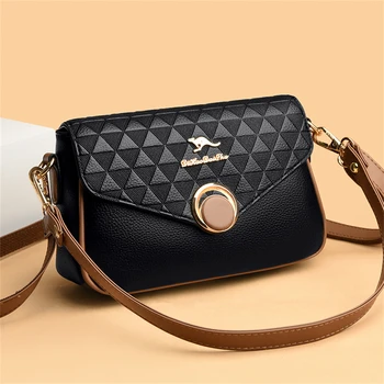 Высококачественный Кожаный кошелек, роскошная сумочка, женские сумки-мессенджеры, дизайнерская сумочка, модная Женская Брендовая сумка-тоут