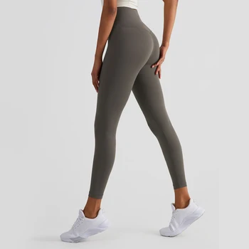 Горячая распродажа 2023 года, женские леггинсы для фитнеса полной длины, 19 цветов, штаны для бега, Удобные и облегающие штаны для йоги