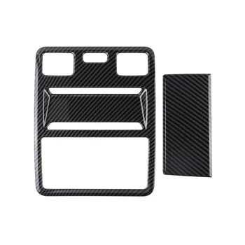 Для Ford Ranger 2023 + наклейка для отделки крышки лампы с рисунком из углеродного волокна в салоне автомобиля
