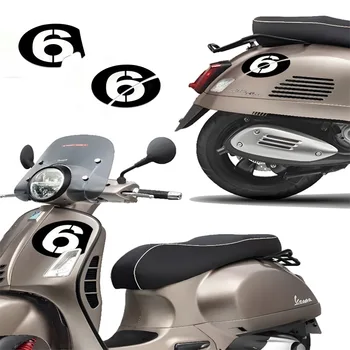 Для GTS300 GTV Digital Big Head Stick Передняя часть мотоцикла Корпус Типа карты Пленка Светоотражающая Водонепроницаемая Аксессуары для украшения