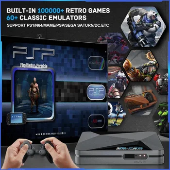 Домашняя электронная игровая консоль Super Host X2pro, три системы, одна игровая приставка, встроенные 100000 классических игр, поддержка телевизора