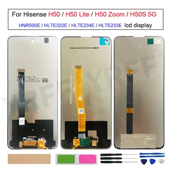 ЖК-дисплей для Hisense Infinity H50 Lite, H50S 5G, H50 Zoom, HNR500E, HLTE322E, HLTE234E Сенсорный ЖК-дисплей