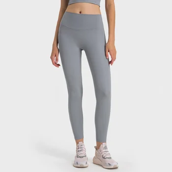Женские штаны для йоги, однотонные тренировочные колготки в рубчик, облегающие бедра, леггинсы для спортзала с эффектом пуш-ап, женская дышащая спортивная одежда