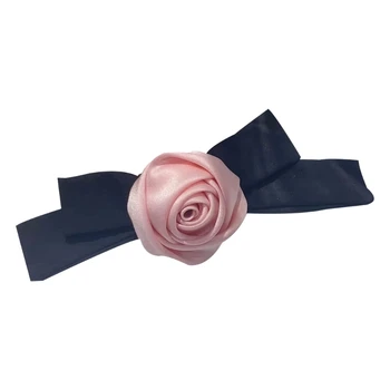 Заколки для волос в форме розовой розы Для подростков, фотографирующихся в кемпинге, заколка для волос в виде утконоса T8NB