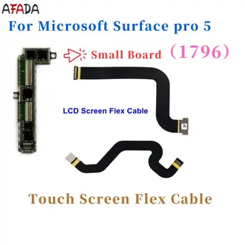 Замена новых разъемов гибкого кабеля для Microsoft Surface Pro 5 Pro5 1796 ЖК-кабельных сенсорных разъемов для гибких кабелей на небольшой плате