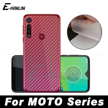 Защитная пленка для задней крышки из углеродного волокна для Motorola Moto One Fusion Vision Macro G9 G8 G7 Play Plus Power Lite, не стеклянная