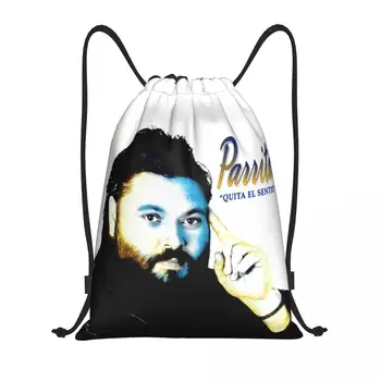 Изготовленные на заказ сумки на шнурке Vicente De Castro Parrita Для мужчин и женщин, Легкий рюкзак для хранения в спортивном зале испанского певца Фламенко