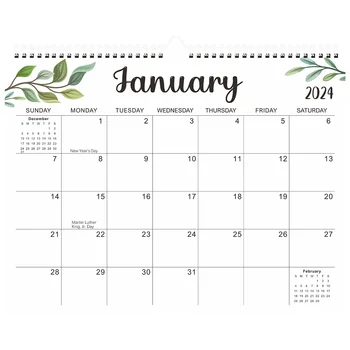 Изящный Подвесной Календарь На стене офиса, Ежедневные принадлежности, Ежемесячные принадлежности для планирования рабочего стола