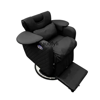Индивидуальное кресло для волос Ванночка для ног Кресло для ухода за волосами Салон Красоты Маникюрный Электрический диван с откидной спинкой Мягкое кресло
