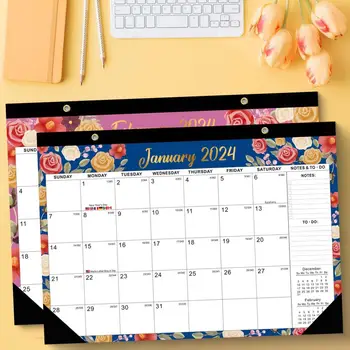 Календарь со списком дел на 2024 год Настенные Календари на шнурке Прочные Планировщики на месяц Списки дел Новогодние Подарки для Организации