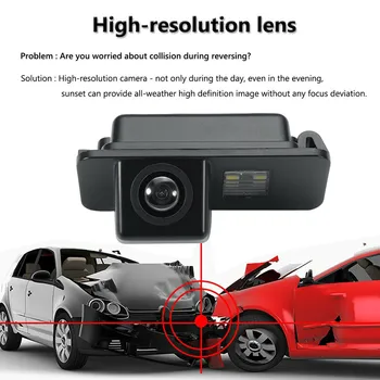 Камера заднего Вида Автомобиля Обратная Резервная Камера 170 ° HD 1080P С Парковочной Линией Ночного Видения Для Ford Для Mondeo S-Max Focus Fiesta
