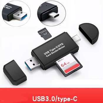 Кард-ридер Type c / USB /OTG Кард-ридер для ноутбука / телефона USB2.0 / USB3.0 / Type c Дополнительная версия и другие функции