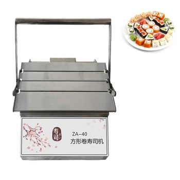 Коммерческая машина для приготовления круглых квадратных суши-роллов, Автоматическая машина для приготовления рисовых шариков из морских водорослей, Японская машина для приготовления суши