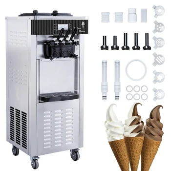 Коммерческое Оборудование для общественного питания Business Soft Serve Машина для приготовления Мягкого Мороженого Maquina De Helado Para Hacer Hielo Sorvete