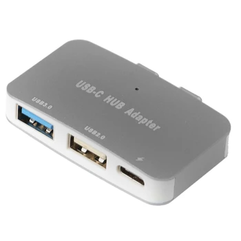 Конвертер USB-C Hub Male to Female Type C Male To USB 3.0 Female Hub Адаптер с Портом PD для Разъема Адаптера Ноутбука