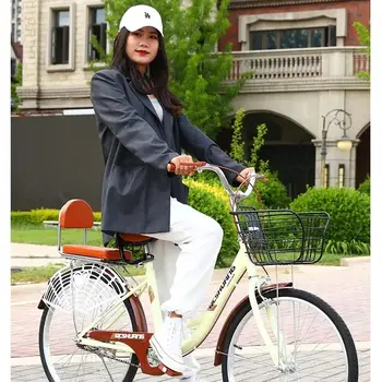 Корейский городской Велосипед Взрослый Студенческий Женский Велосипед В Стиле Принцессы Велосипед 22 дюйма 24 дюйма