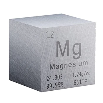 Куб элементов высокой плотности из чистого металла, пригодный для коллекций Elements, лабораторный экспериментальный материал