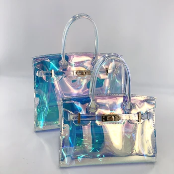 Лазерная голограмма Sympony, голографические прозрачные милые сумочки, крутые шикарные красочные модные сумки через плечо, подарок на День Святого Валентина