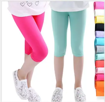 Леггинсы для девочек, брюки 2019 года, весенне-осенние брюки ярких цветов, детские леггинсы для девочек