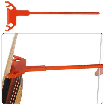 Лук для стрельбы из лука Квадратная Т-образная линейка Инструмент для настройки ABS Охотничий измерительный инструмент Для стрельбы из лука и стрел Шкала позиционирования тетивы