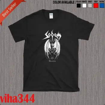 Лучшая новая немецкая группа Sodom Demunized Thrash Metal, классическая футболка премиум-класса S-2XL с длинными рукавами