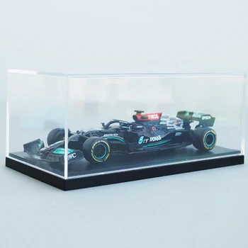 Масштаб 1: 43 Прозрачный акриловый футляр в твердой обложке, коробка-витрина для фигурки модели автомобиля, коллекционная миниатюра