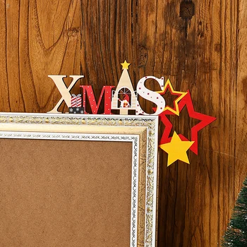Милый Рождественский декор дверной рамы Рождественская вешалка для дверных знаков Очень толстое рождественское украшение для офиса Наружная Внутренняя рама