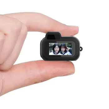 Мини-камера Видеомагнитофон в форме монофлексов, очень мини-Камера CMOS для помещений, дома, на улице, 1080p, портативная, винтажная, очень маленькая