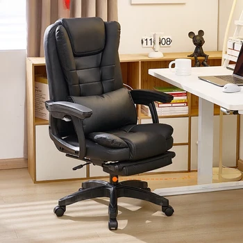 Мобильное Офисное кресло с поворотом, Удобное Игровое Эргономичное Рабочее кресло для игр на коленях, Кресло Lazy Silla De Oficina Роскошная Мебель