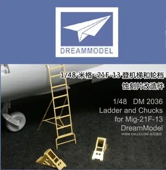 Модель Dream DM2036 Масштабная лестница 1/48 и патроны для Миг-21Ф-13 для Trumpeter 02858