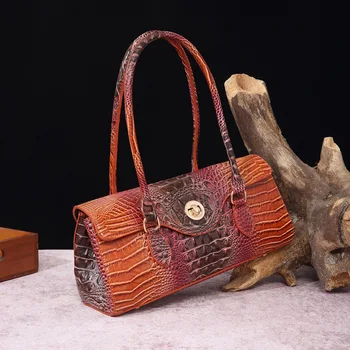 Модные женские маленькие сумочки и кошельки, дизайнерская оранжевая сумка через плечо с каменным узором, кожаные сумки через плечо, женский клатч-мешок
