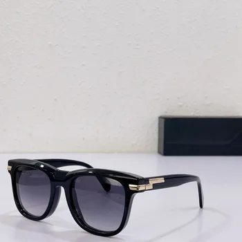 Модные солнцезащитные очки Женские ацетатные ретро Круглые поляризованные винтажные очки для вождения Мужские солнцезащитные очки с серыми линзами