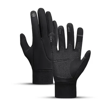 Мотоциклетные перчатки с сенсорным экраном, зимние мотоциклетные перчатки, перчатки для спорта на открытом воздухе, теплые женские мужские противоскользящие водонепроницаемые перчатки Moto
