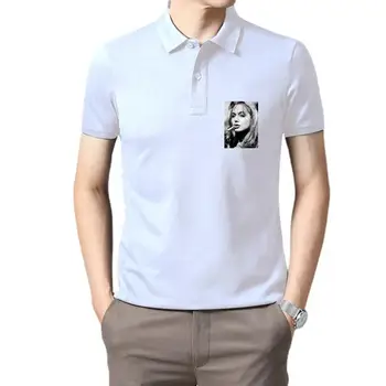 Мужская одежда для гольфа Angelina Jolie, мужская хлопковая футболка-поло с круглым вырезом и коротким рукавом и модным принтом для мужчин