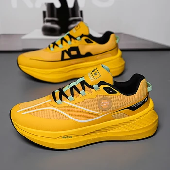 Мужские кроссовки для бега на воздушной подушке, дышащая спортивная обувь для марафона, легкие кроссовки, женская удобная спортивная обувь для тренировок