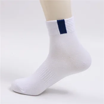 Мужские носки средней длины, оптовые продажи производителей носков, однотонные мужские носки для взрослых, спортивные носки и ванночки для ног