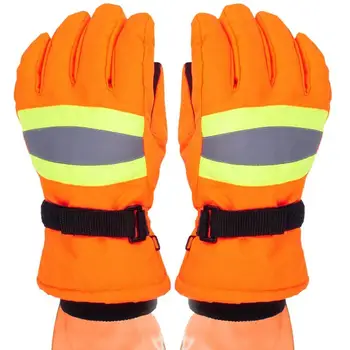 Мужские рабочие перчатки Оранжевые Рабочие Перчатки с рукояткой, регулирующие движение, Перчатки для садоводства, резки, строительства, мотоцикла