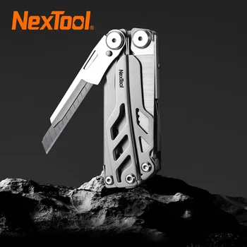 Мультитулы NexTool Flagship Pro 16 в 1 со сменным ножом с дополнительным лезвием Складной нож EDC Ножницы Зажим плоскогубцы с несколькими инструментами