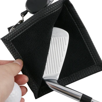 НОВОЕ полотенце для чистки клюшек для гольфа в кармане для чистки гольфа