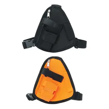 Нагрудный радиосумка, регулируемый передний рюкзак, чехол-кобура, чехол для портативной рации, треугольная нагрудная сумка, чехол-кобура для переноски