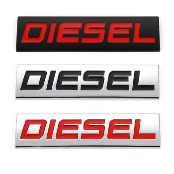 Наклейка на автомобиль Логотип Diesel, эмблема, значок, 3D металлические наклейки для автомобилей Seat BMW Audi Jeep Honda Ford Opel Passat Peugeot KIA Для стайлинга автомобилей